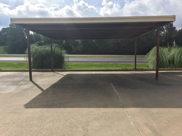 Flat Roof Double Carport