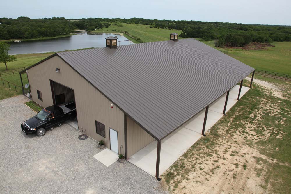 Custom Metal Garages - Mueller, Inc